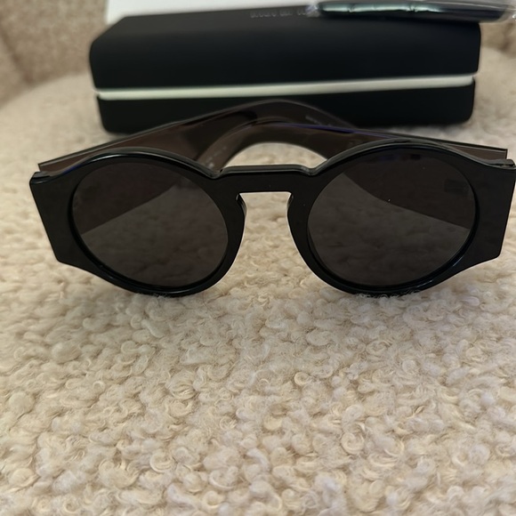 Givenchy Round Frame Black Sunglasses - Picture 6 of 14